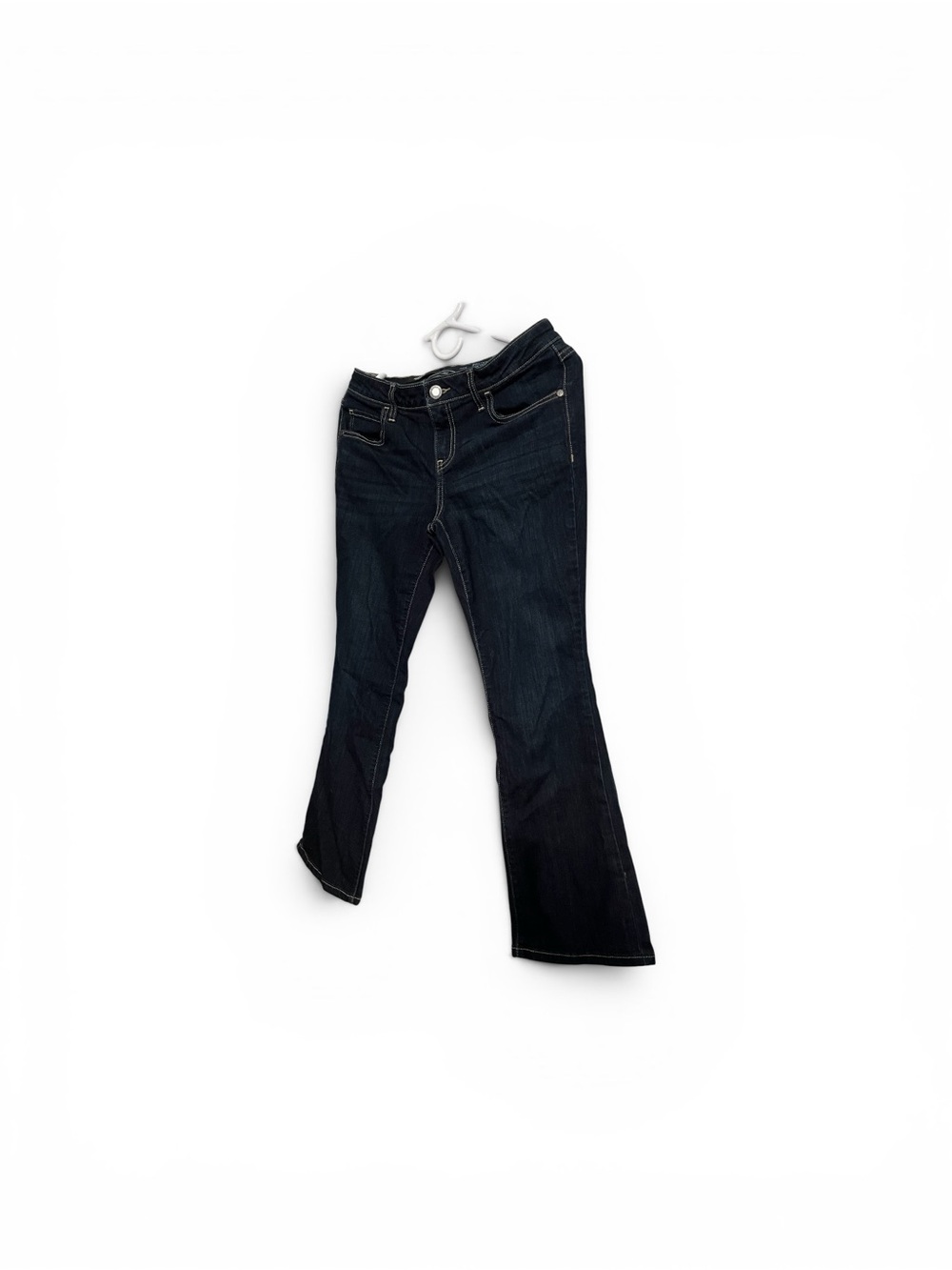Simply Vera Vera Wang Dark Blue Wide Leg Jeans